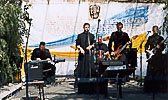 Polsk kapela mladch kn na pouti v Javornku