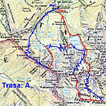 Mapa trasa A