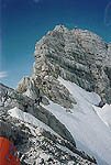 Pohled na Hoher Dachstein (2995m) ze zajitn cesty na vrchol, kter vede severn stnou.