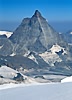 Matterhorn (4478 m) z podvrcholu Breithornu