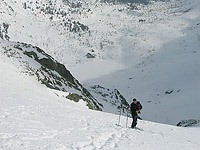 Výstup do Velké Zmrzlé doliny