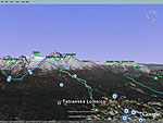 Mapa Skialpinistický maratón