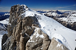P.ta Penia (3342 m), nejvyší vrchol Marmolady