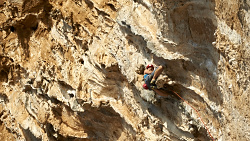 Sektor Grande Grotta cesta MONAHIKI ELIA 6b, naše zdejší poslední na Kalymnosu
